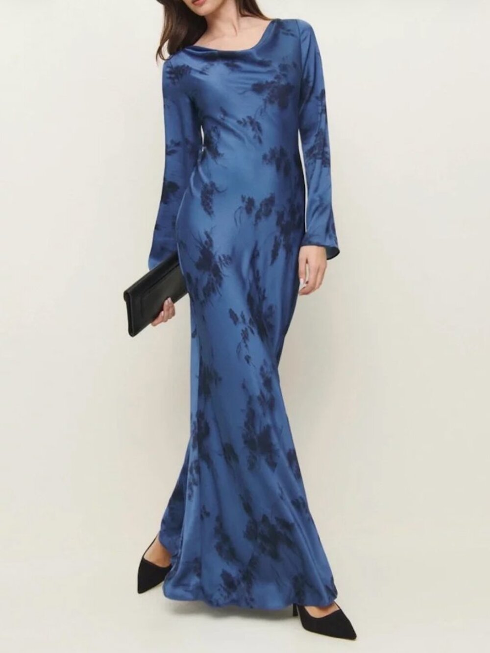 NWT Reformation Ciana Satin Dress